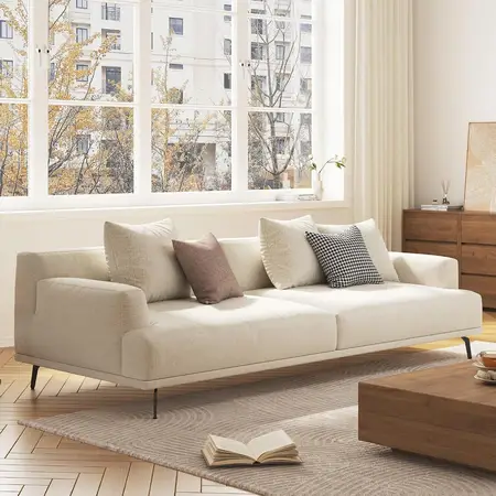 3 seater living room sofa modern leisure modular sofa