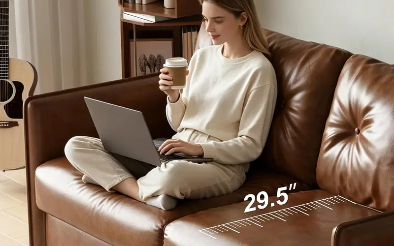 A 63-Inch Sofa for Smaller Interiors