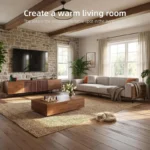 four seater living room couch with foam cushions and metal legs 3