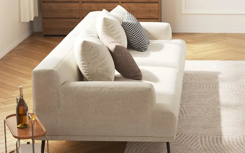 Medium-Firm Cushions with Sinuous Springs