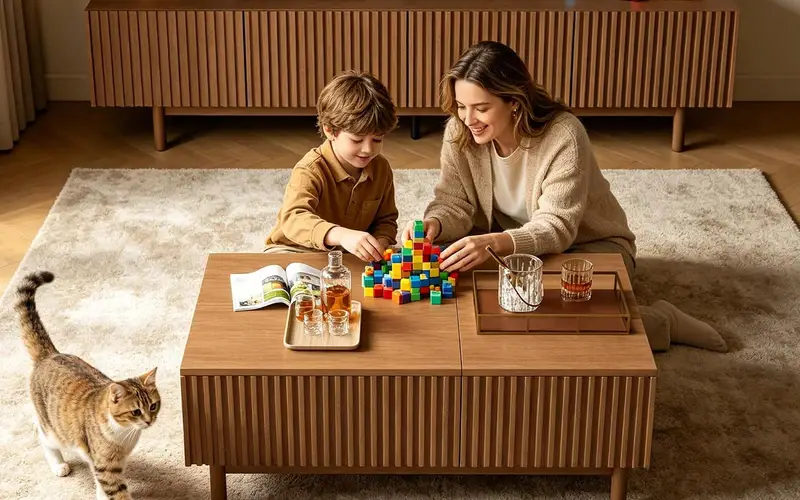 A 51.1-Inch Centerpiece for Everyday Living