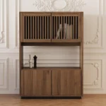 mid century modern engineered wood storage cabinet 5