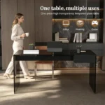 modern home office desk with integrated storage 3