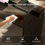 modern home office desk with integrated storage 8