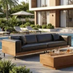 nesscarsti 106 3 inch mid century modern 4 seater sofa 4