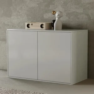 nesscarsti white modular storage cabinet with 3 drawers 1